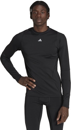 adidas Performance-T-shirt manches longues Techfit COLD.RDY Training-1