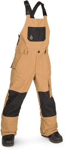 VOLCOM-Pantalon De Ski/snow Volcom Barkley Ins Bib Overall Caramel Garçon-0