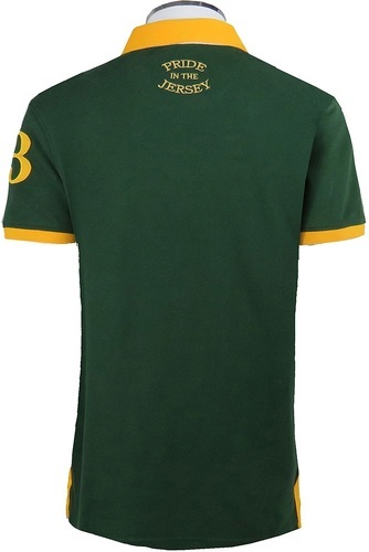 Ellis Rugby-Polo Rétro Australie Rugby League 1968 Vert-1
