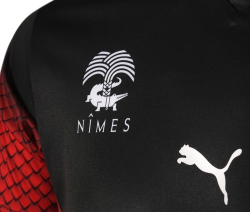 PUMA-Maillot Nîmes Olympique Domicile 2020/2021-3