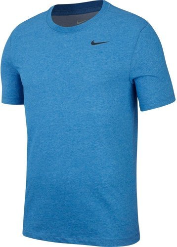 NIKE-T-shirt Bleu Homme Nike Crew Solid-image-1