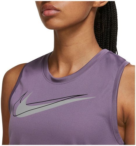 NIKE-Nike T-shirt Sans Manches Dri Fit Swoosh Run-2