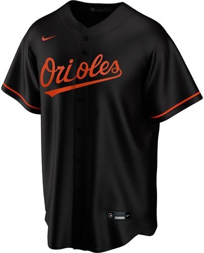 NIKE-Nike T-shirt à Manches Courtes Mlb Baltimore Orioles Official Replica Alternate-0