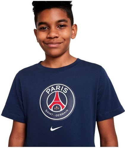 NIKE-Nike T-shirt à Manches Courtes Junior Paris Saint Germain Crest 22/23-2