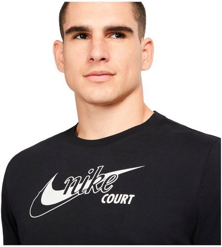 NIKE-Nike T-shirt à Manches Courtes Court Dri Fit Swoosh-2
