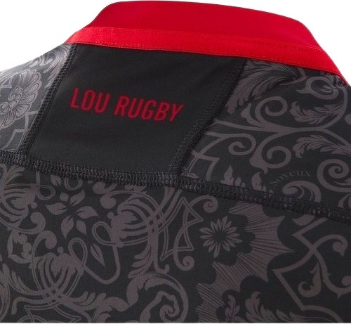 MACRON-MAILLOT RUGBY REPLICA LOU 2022/2023 DOMICILE ENFANT- MACRON-3