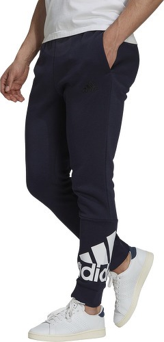 adidas-Pantaloni Essentials Fleece Tapered Cuff Logo-2