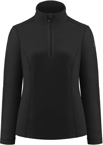 POIVRE BLANC-Polaire Micro Fleece Sweater Poivre Blanc 1540 Black Femme-0