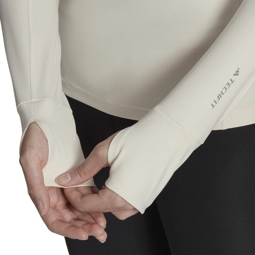 adidas Performance-Haut d'entraînement chaud à manches longues Techfit AEROREADY-2