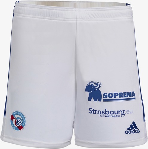 adidas Performance-Short RC Strasbourg Domicile 2022/2023 Blanc-2