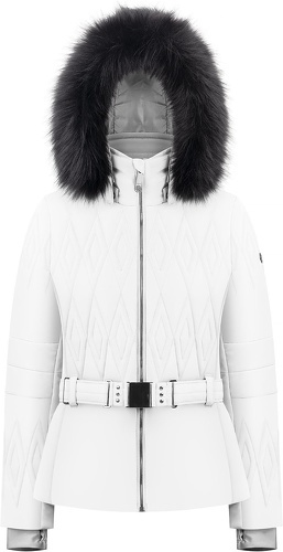 POIVRE BLANC-Veste De Ski Hybrid Poivre Blanc 1003 White Femme-0