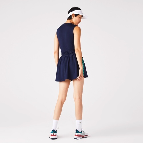 LACOSTE-Robe Lacoste Sport Bleu Marine-3
