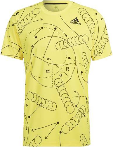 adidas Performance-T-shirt de tennis graphique Club-3