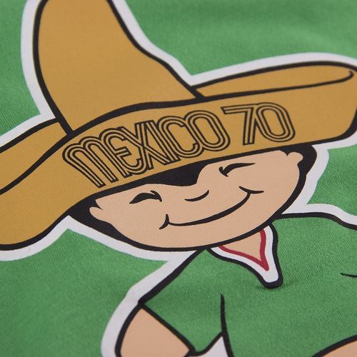 COPA FOOTBALL-T-shirt Copa Mexique World Cup Mascot 1970-2