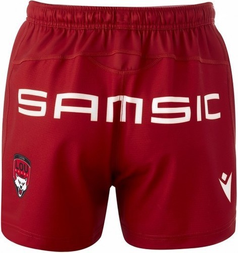 LOU RUGBY LYON-Short Enfant Macron LOU Rugby Exterieur Officiel Lyon-1