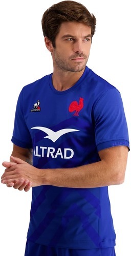 LE COQ SPORTIF-Maillot France Rugby Domicile 2022/2023 Bleu-2