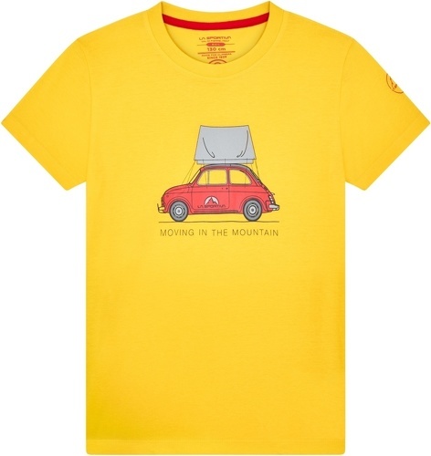 LA SPORTIVA-La Sportiva Cinquecento T-Shirt K Yellow-image-1