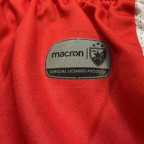 MACRON-Short Domicile Authentique Étoile rouge de Belgrade RSB 2020/21-2