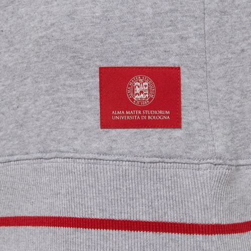 MACRON-Sweatshirt col rond Université de Bologne Merch Bj-3