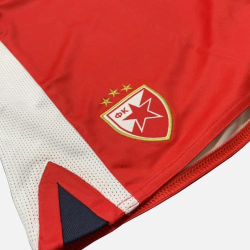 MACRON-Short Domicile Authentique Étoile rouge de Belgrade RSB 2020/21-1