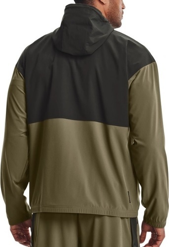 UNDER ARMOUR-Rush Woven Hooded Popover-1