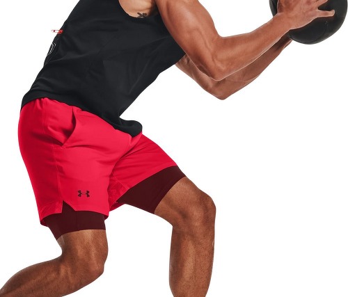 UNDER ARMOUR-UA Vanish Woven 2in1 Sts-RED-2