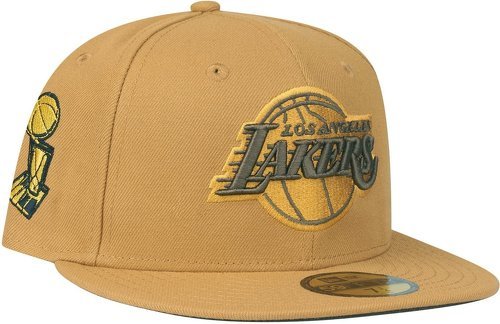 NEW ERA-New Era 59Fifty Cap - CHAMPS Los Angeles Lakers panama tan-0