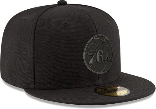 NEW ERA-New Era 59Fifty Cap - NBA BLACK Philadelphia 76ers-1