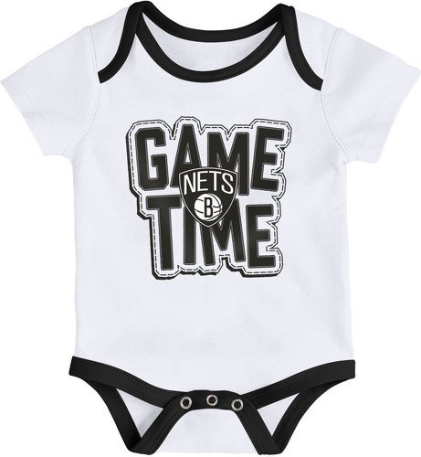 Outerstuff-Outerstuff NBA 3 pièces Barboteuse Brooklyn Nets-2