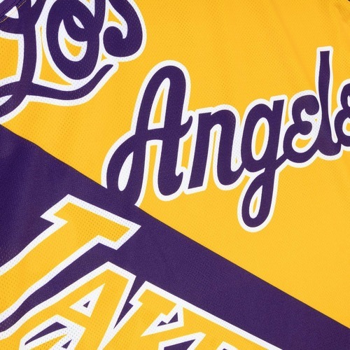 Mitchell & Ness-M&N Big Face 5.0 Fashion Tank Top Jersey Los Angeles Lakers-2