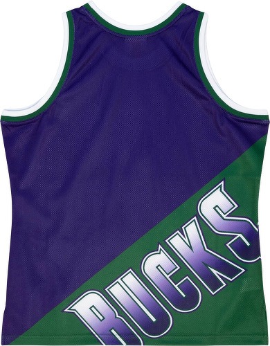 Mitchell & Ness-M&N Big Face 5.0 Fashion Tank Top Jersey Milwaukee Bucks-1