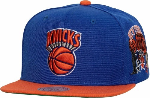 Mitchell & Ness-Mitchell & Ness Snapback Cap - SIDEPATCHES New York Knicks-image-1