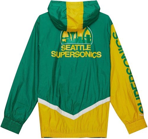Mitchell & Ness-Mitchell & Ness Windbreaker Veste - Seattle SuperSonics-1