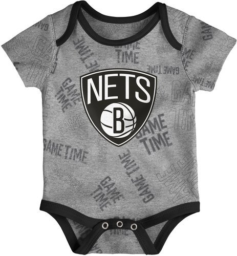 Outerstuff-Outerstuff NBA 3 pièces Barboteuse Brooklyn Nets-3