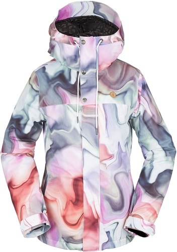 VOLCOM-Veste De Ski/snow Volcom Bolt Ins Jacket Nebula Print Femme-image-1