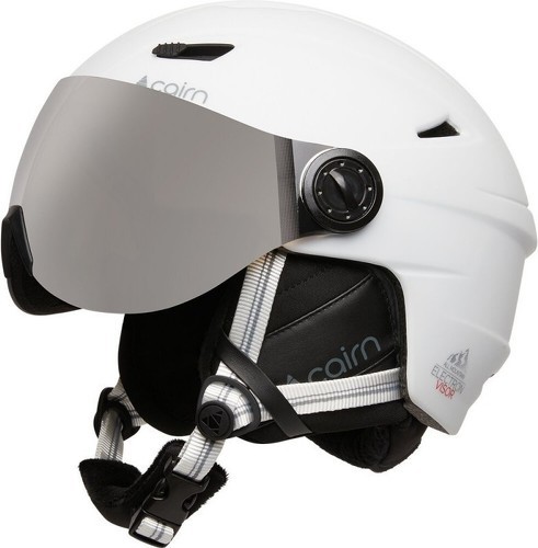 CAIRN-CAIRN ELECTRON VISOR S3 MAT WHITE CASQUE VISIERE-image-1
