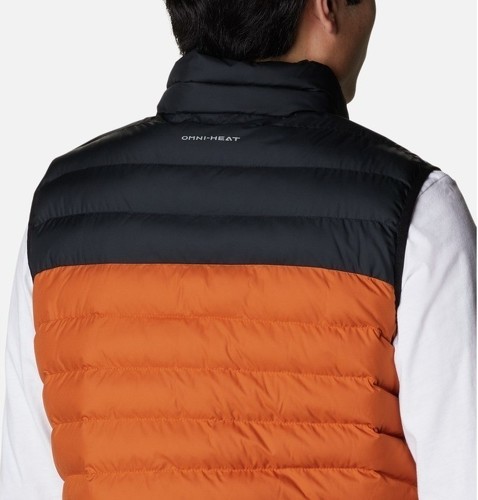 Columbia-COLUMBIA doudoune sans manches M POWDER LITE VEST - WARM COPPER / BLACK-2