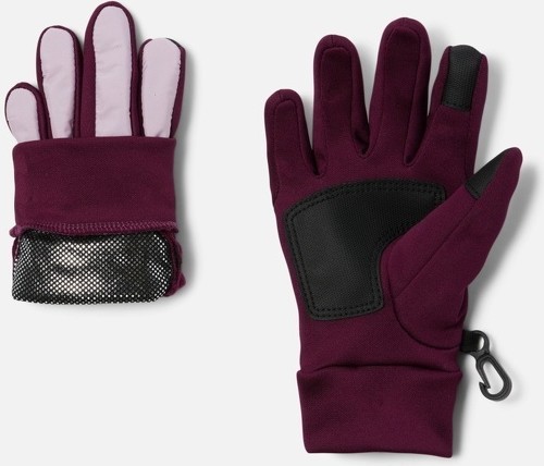 Columbia-COLUMBIA gants JR CLOUDCAP FLEECE GLOVE YOUTH - MARIONBERRY AURA-1