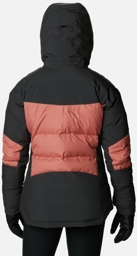 Columbia-COLUMBIA veste ski femme W WILDCARD II DOWN JACKET - DARK CORAL SHARK-1
