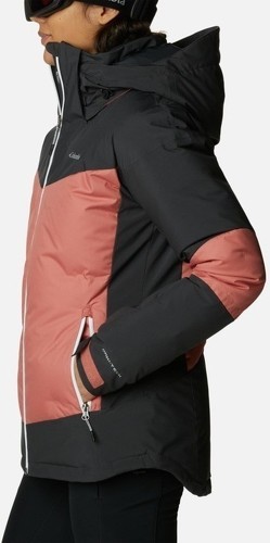 Columbia-COLUMBIA veste ski femme W WILDCARD II DOWN JACKET - DARK CORAL SHARK-3