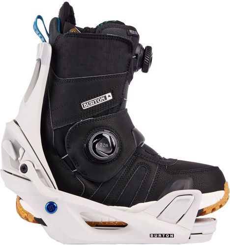BURTON-Fixations De Snowboard Burton Step On Womens Gray Cloud Femme-2