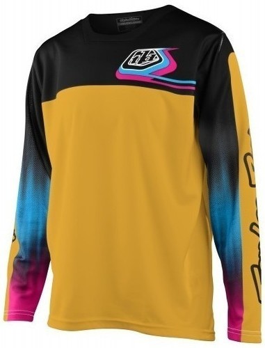 Troy lee designs-TLD Maillot VTT Junior Sprint Jet fuel - Golden Troy Lee Designs-0
