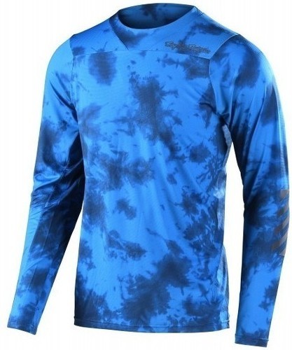 Troy lee designs-TLD Maillot VTT Skyline LS Tie Dye - Slate Blue Troy Lee Designs-0