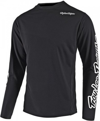 Troy lee designs-TLD Maillot VTT Sprint Solid Black - Youth Troy Lee Designs-0