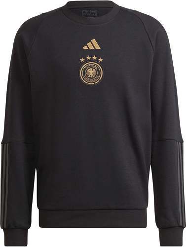adidas Performance-ADIDAS ALLEMAGNE SWEAT TOP NOIR 2022-image-1