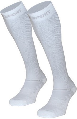 BV SPORT-Bv sport recovery evo blanche chaussettes de récuperation-image-1