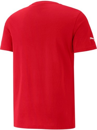 PUMA-T-shirt Rouge Homme Puma Ferrari Race Tonal-1