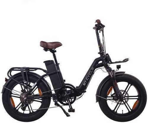 ET.CYCLE-Vélo électrique E-Fat ET.CYCLE F720 noir mat - 20" - 250w - batterie 48 v 15ah-image-1