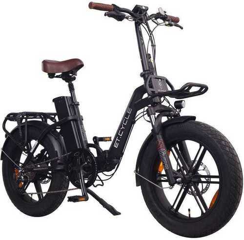ET.CYCLE-Vélo électrique E-Fat ET.CYCLE F720 noir mat - 20" - 250w - batterie 48 v 15ah-2