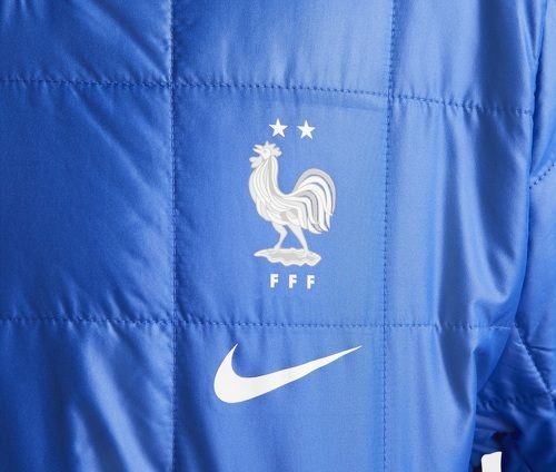 NIKE-Doudoune à capuche France Bleu-3